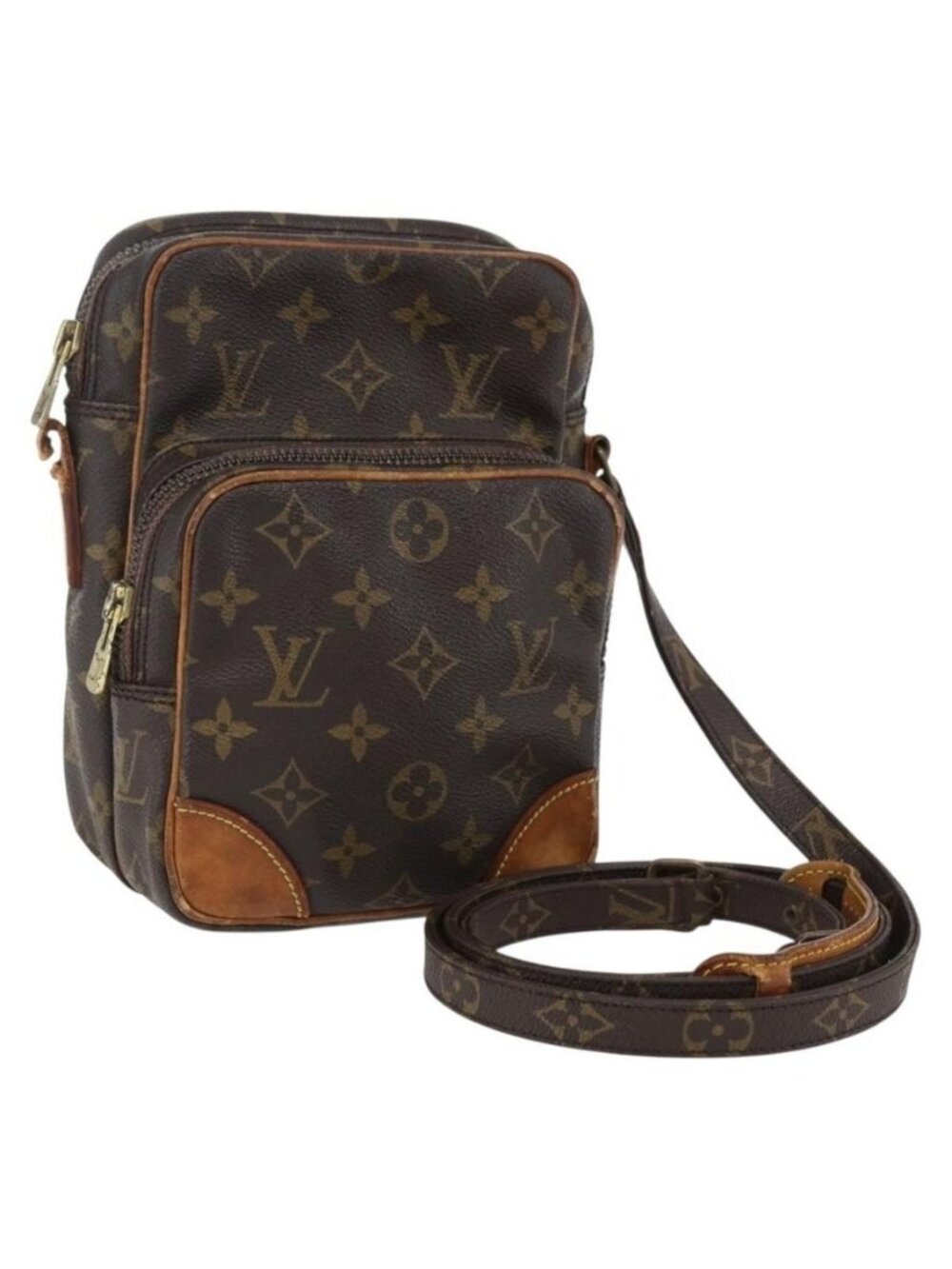 Authentic LOUIS VUITTON Monogram Amazon Shoulder Bag M45236 LV - Picture 1 of 16